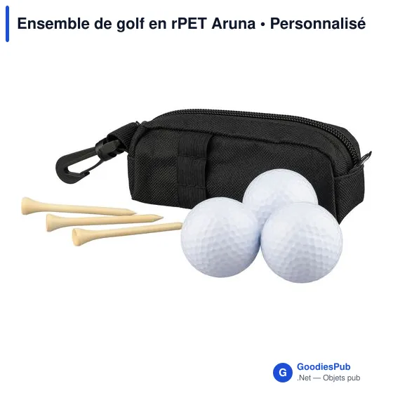 Ensemble de golf en rPET Aruna - Image 2