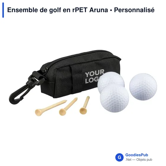 Ensemble de golf en rPET Aruna - Image 3