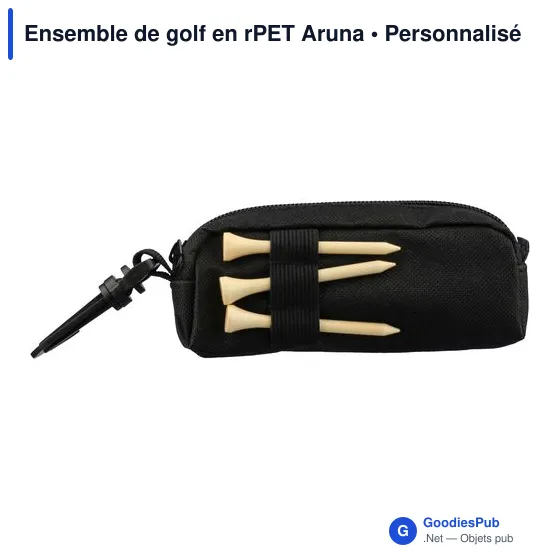 Ensemble de golf en rPET Aruna - Image 4