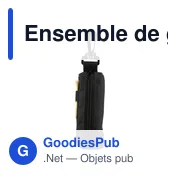 Ensemble de golf en rPET Aruna - Miniature 6