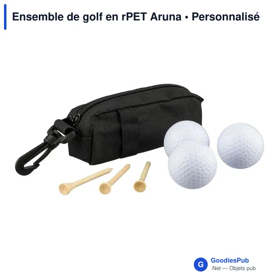Ensemble de golf en rPET Aruna - Image 7