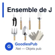 Ensemble de Jardinage Kuruma - Miniature 4