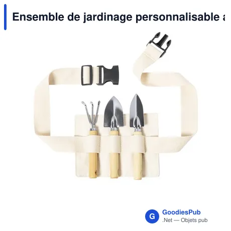 Ensemble de jardinage personnalisable avec logo - Maurix