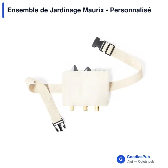 Ensemble de jardinage personnalisable avec logo - Maurix - Image 3