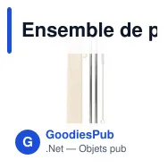 Ensemble de pailles réutilisables personnalisables avec logo - Monim - Miniature 3