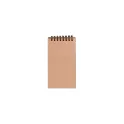 Variante Marron clair - Set de notes repositionnables personnalisable en papier semences avec logo - Bio