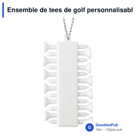 Ensemble de tees de golf personnalisable avec logo - Aveline