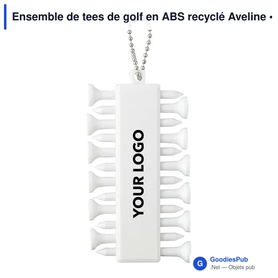 Ensemble de tees de golf personnalisable avec logo - Aveline - Image 3