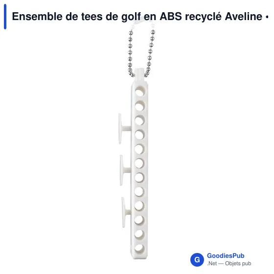 Ensemble de tees de golf personnalisable avec logo - Aveline - Image 4