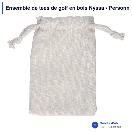 Ensemble de tees de golf personnalisable avec logo - Nyssa - Image 1