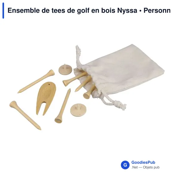 Ensemble de tees de golf personnalisable avec logo - Nyssa - Image 2