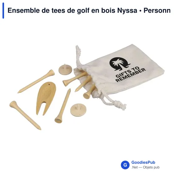 Ensemble de tees de golf personnalisable avec logo - Nyssa - Image 12