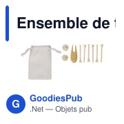 Ensemble de tees de golf personnalisable avec logo - Nyssa - Miniature 4