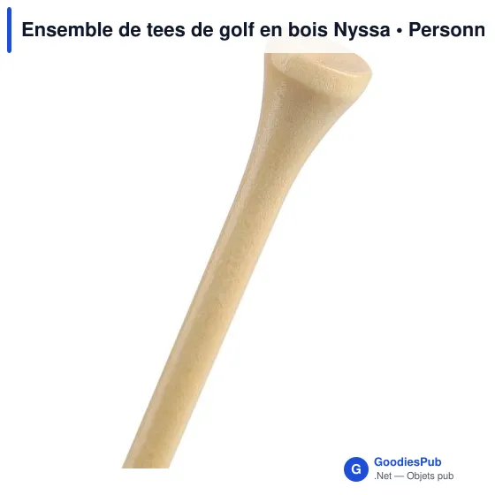 Ensemble de tees de golf personnalisable avec logo - Nyssa - Image 5