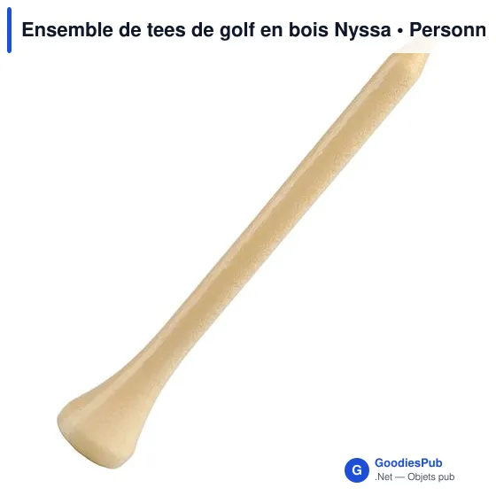 Ensemble de tees de golf personnalisable avec logo - Nyssa - Image 6