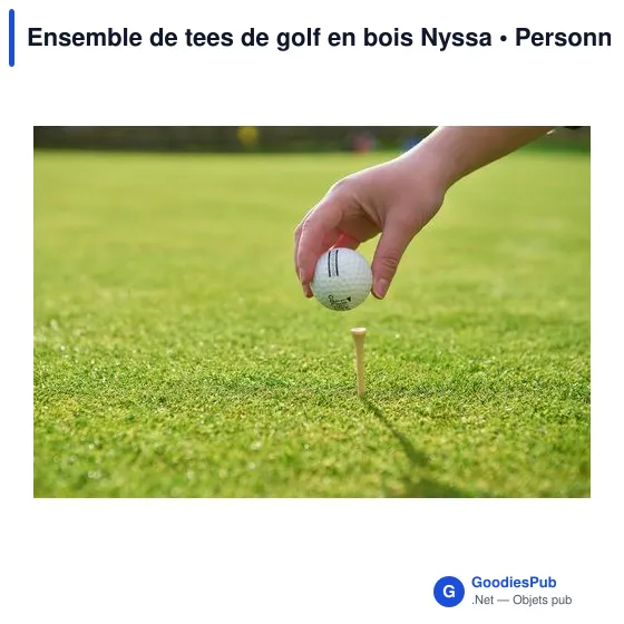 Ensemble de tees de golf personnalisable avec logo - Nyssa - Image 9