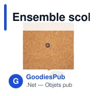 Ensemble scolaire personnalisable avec logo - Étui à crayons Clark - Miniature 10