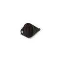 Variante Blanc / Noir - Entonnoir pliable personnalisable pour voiture avec logo - Silicone