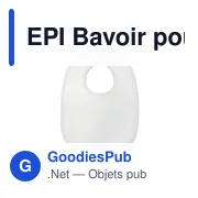 EPI Bavoir pour bébé - Miniature 1