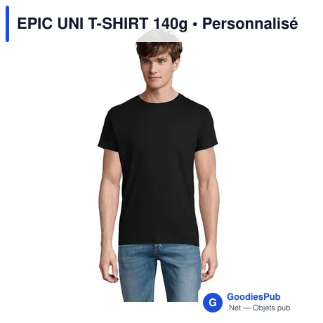 EPIC UNI T-SHIRT 140g