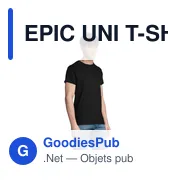 EPIC UNI T-SHIRT 140g - Miniature 2