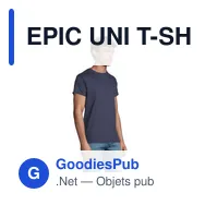 EPIC UNI T-SHIRT 140g - Miniature 11
