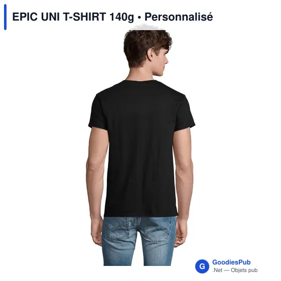 EPIC UNI T-SHIRT 140g - Image 3