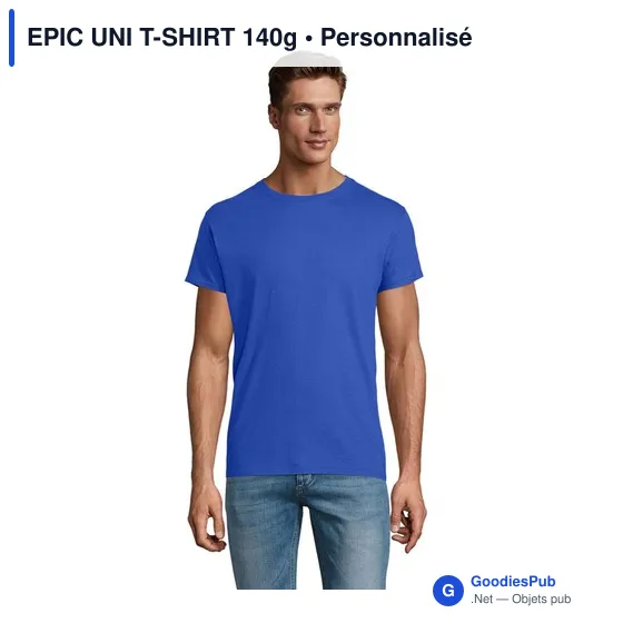 EPIC UNI T-SHIRT 140g - Image 4