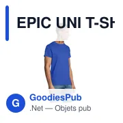 EPIC UNI T-SHIRT 140g - Miniature 5