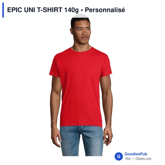 EPIC UNI T-SHIRT 140g - Image 7