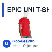 EPIC UNI T-SHIRT 140g - Miniature 8