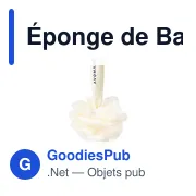 Éponge de Bain Kika - Miniature 1