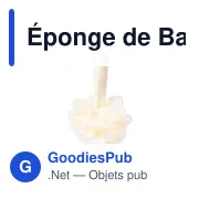 Éponge de Bain Kika - Miniature 2