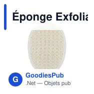 Éponge Exfoliante Munix - Miniature 2