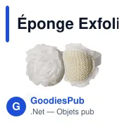 Éponge Exfoliante Worin - Miniature 1