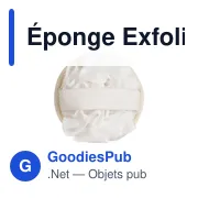 Éponge Exfoliante Worin - Miniature 2