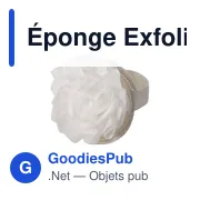 Éponge Exfoliante Worin - Miniature 3