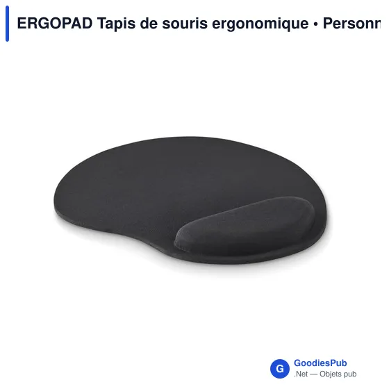 ERGOPAD Tapis de souris ergonomique - Image 1