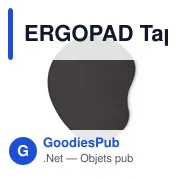 ERGOPAD Tapis de souris ergonomique - Miniature 5