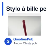 Stylo à bille personnalisable en aluminium recyclé avec logo - Miniature 11