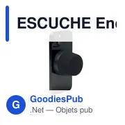 Enceinte sans fil personnalisable ESCUCHE avec support et logo - Miniature 8