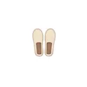 Variante naturel - Espadrilles personnalisables Sergen avec logo pour un look frais