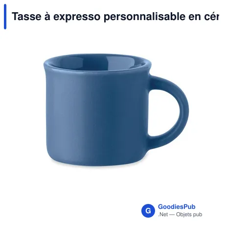 Tasse à expresso personnalisable en céramique avec logo - ESPRES
