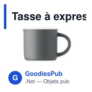 Tasse à expresso personnalisable en céramique avec logo - ESPRES - Miniature 11