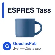Tasse à expresso personnalisable en céramique avec logo - ESPRES - Miniature 5
