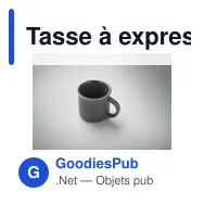 Tasse à expresso personnalisable en céramique avec logo - ESPRES - Miniature 9