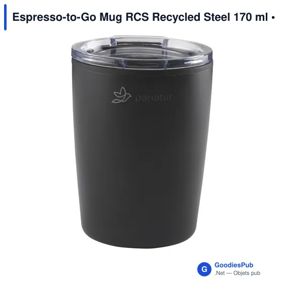 Mug isotherme personnalisable Espresso-to-Go avec logo - 170 ml - Image 2