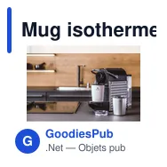 Mug isotherme personnalisable Espresso-to-Go avec logo - 170 ml - Miniature 11