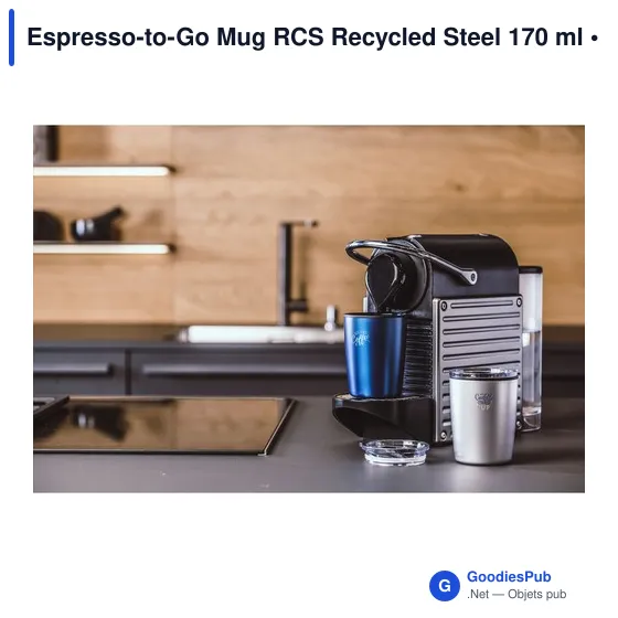 Mug isotherme personnalisable Espresso-to-Go avec logo - 170 ml - Image 12