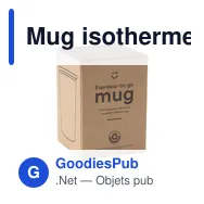Mug isotherme personnalisable Espresso-to-Go avec logo - 170 ml - Miniature 3